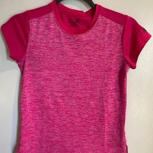 New Balance girls dry fit tee